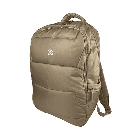 Klip Xtreme - Notebook carrying backpack - 15.6" - 1200D Nylon - Khaki - Two Compartments