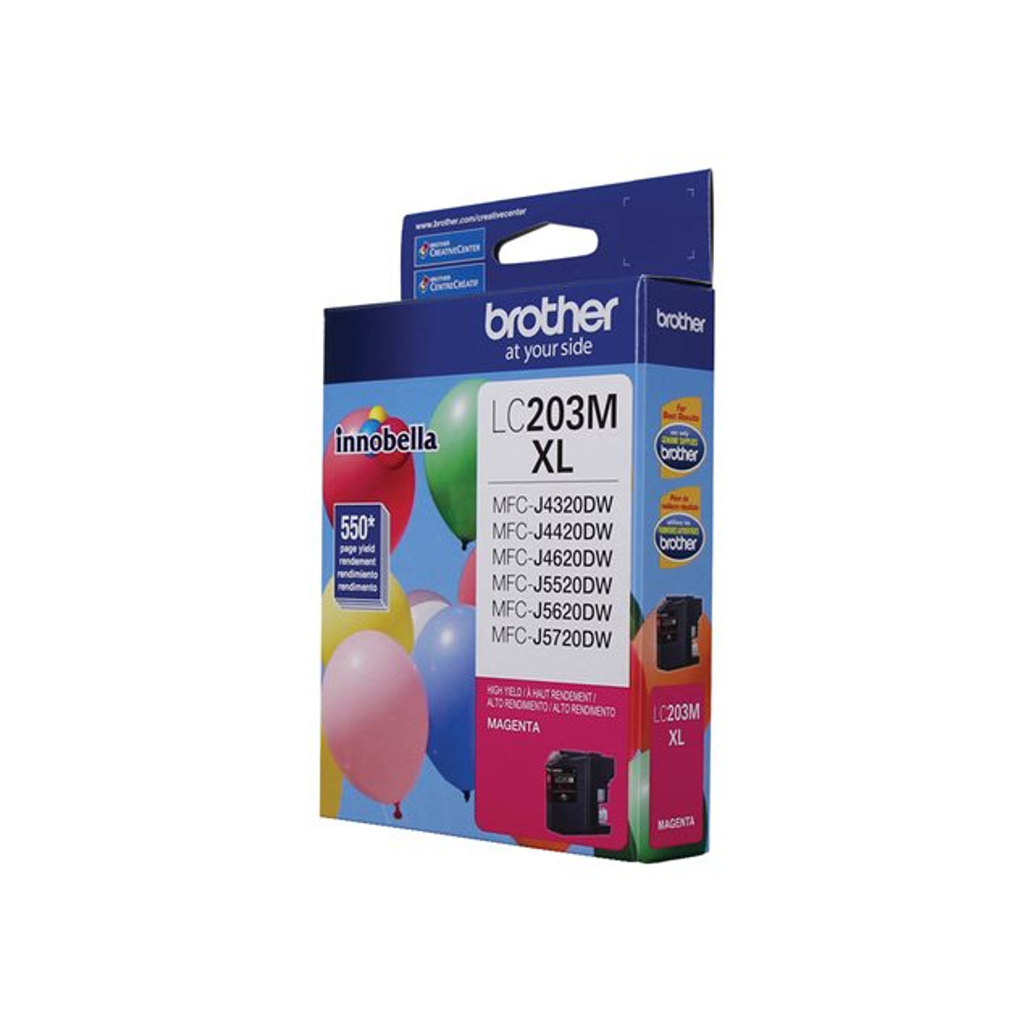 Brother LC203M Cartucho Magenta de hasta 550 Páginas 2