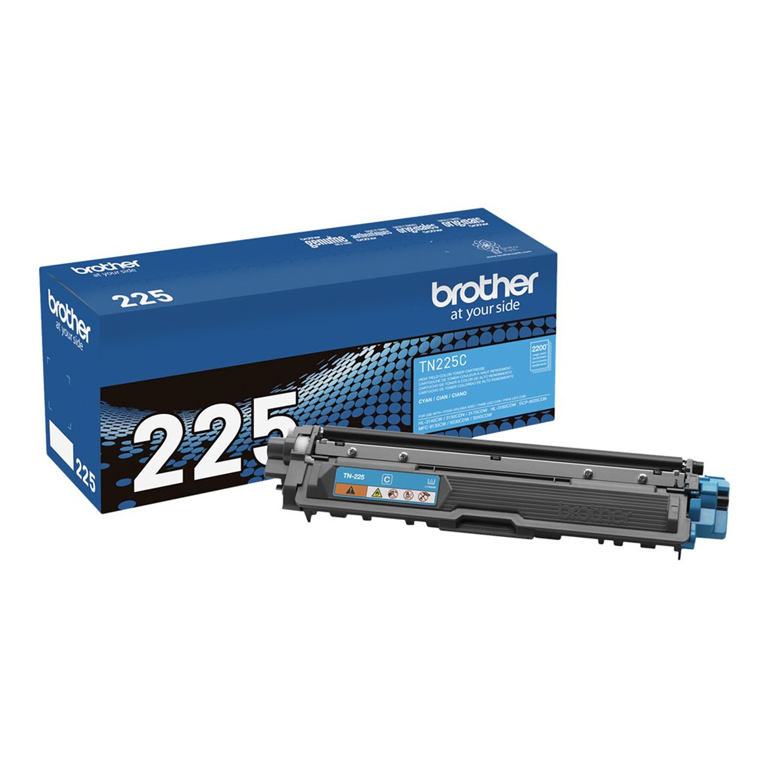 Brother TN-225C Tóner Cyan de Alto Rendimiento de 2.200 Páginas 4