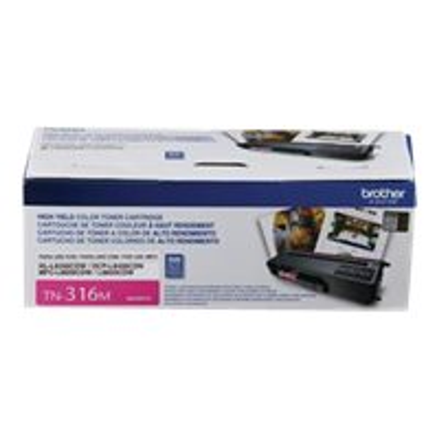 Brother TN-316M Tóner Magenta Rendimiento 3500 Paginas