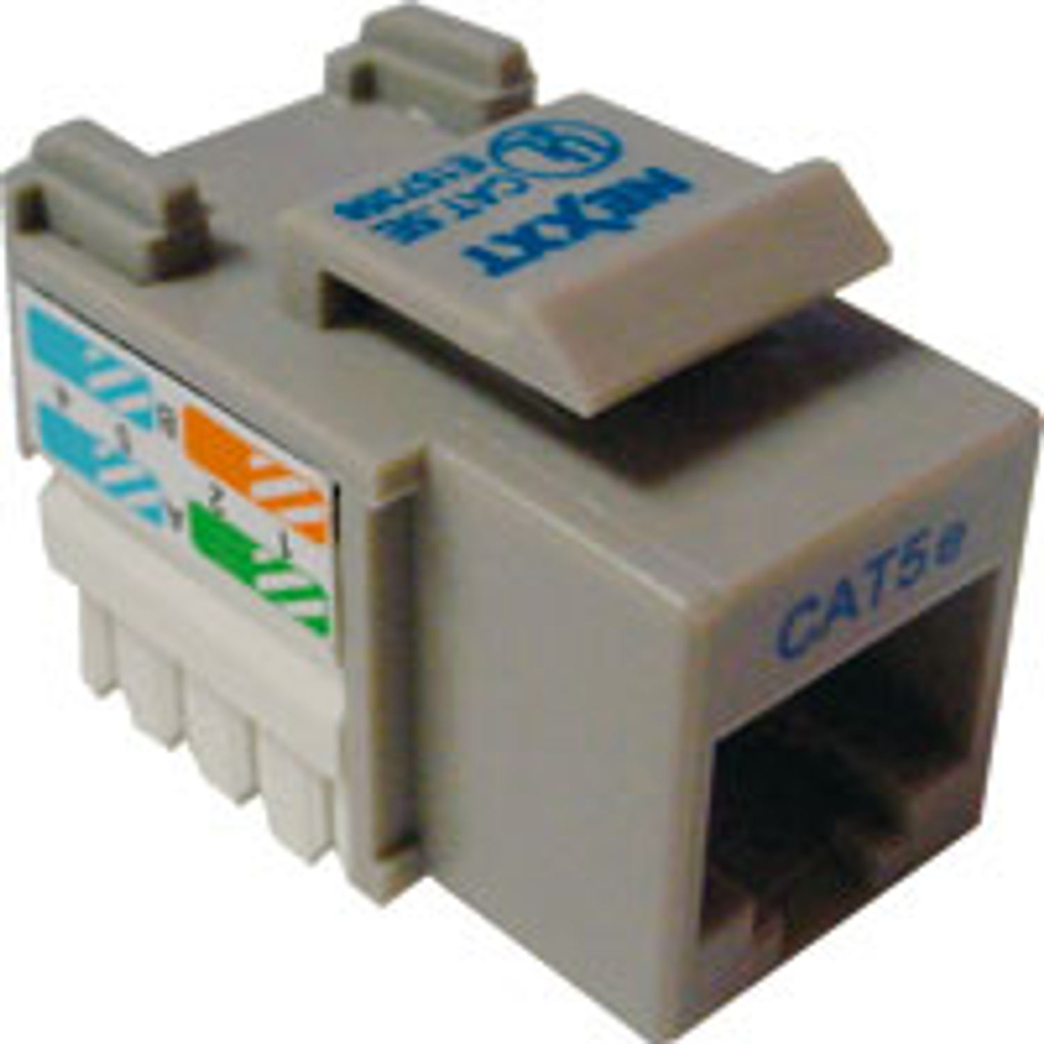 Nexxt Solutions Conector de Red Categoría 5e Tipo 110 RJ-45 Color Gris 1