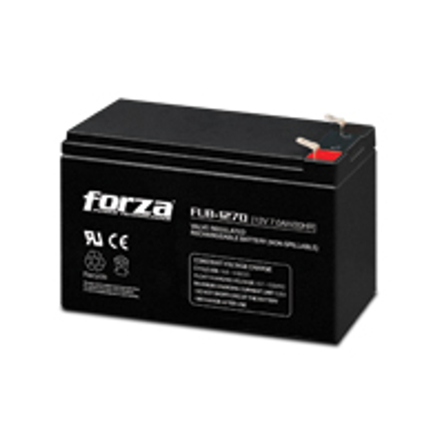 Forza FUB-1270 Batería Sellada Recargable 12V 7Ah AGM Sin Mantenimiento 4