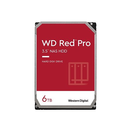 Western Digital Red Pro NAS WD6003FFBX Disco Duro 6 TB Interno 3.5" SATA