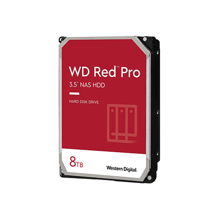 Western Digital Red Pro NAS WD8003FFBX Disco Duro 8 TB Interno 3.5" SATA 6Gb/s