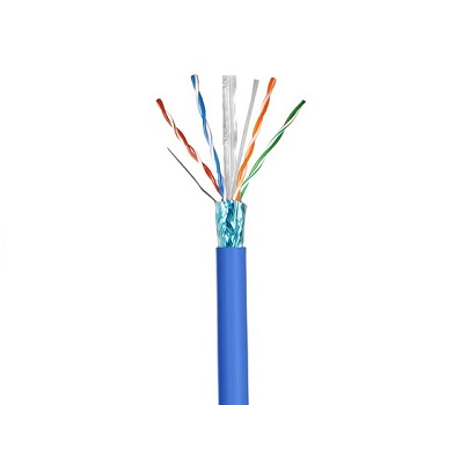 Panduit Cable de Cobre, Categoría 6A, 305 Metros, 23 AWG, F/UTP, LSZH-3, Azul 1