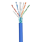 Panduit Cable de Cobre, Categoría 6A, 305 Metros, 23 AWG, F/UTP, LSZH-3, Azul - Miniatura 1