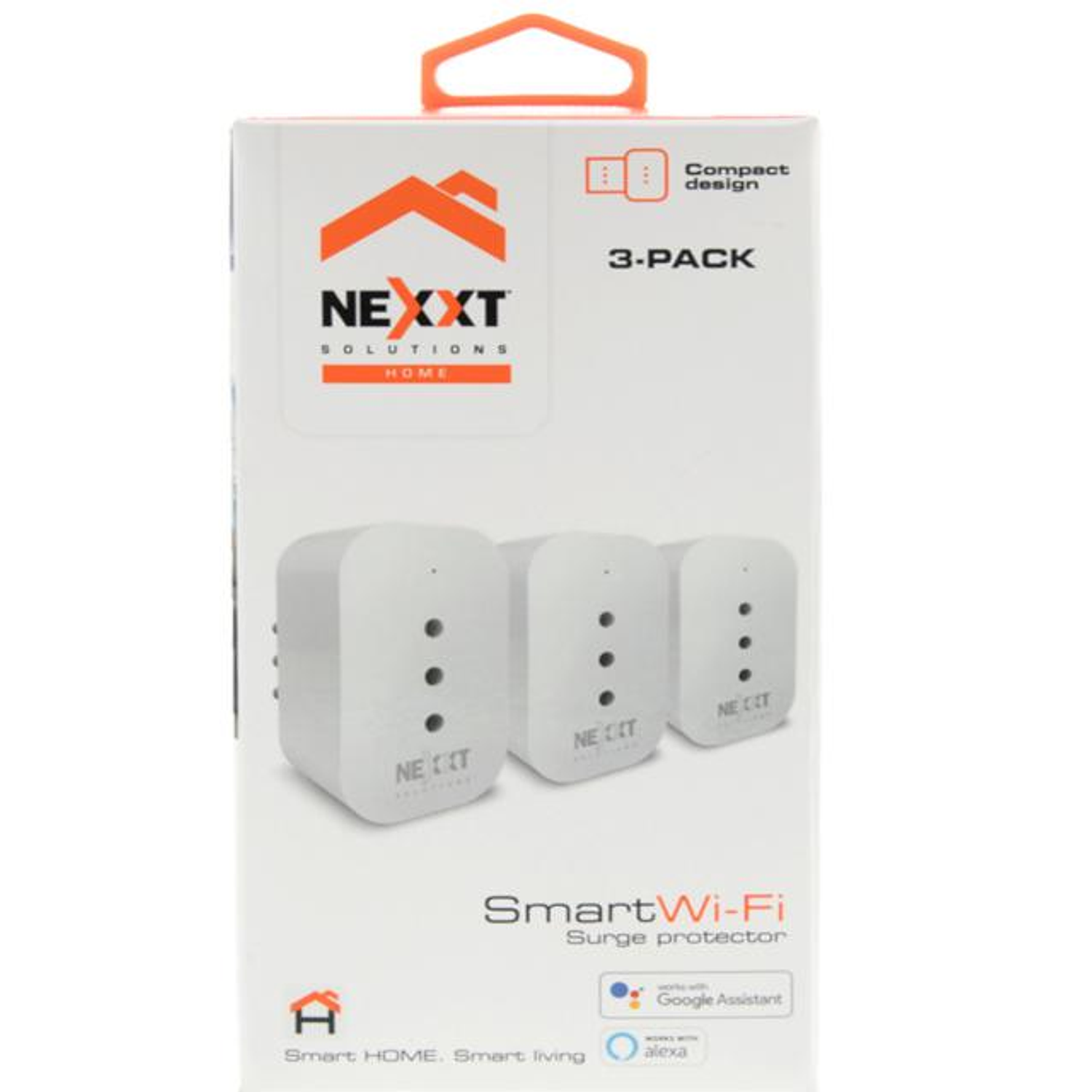 Nexxt Solutions NHP-S720 Kit  3 Enchufes inteligentes Wi-Fi 220V 1