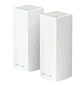 Linksys Velop WHW0302 Router Sistema WiFi 5 Tri-Band Inteligente de Malla [2 unidades] - thumbnail 1