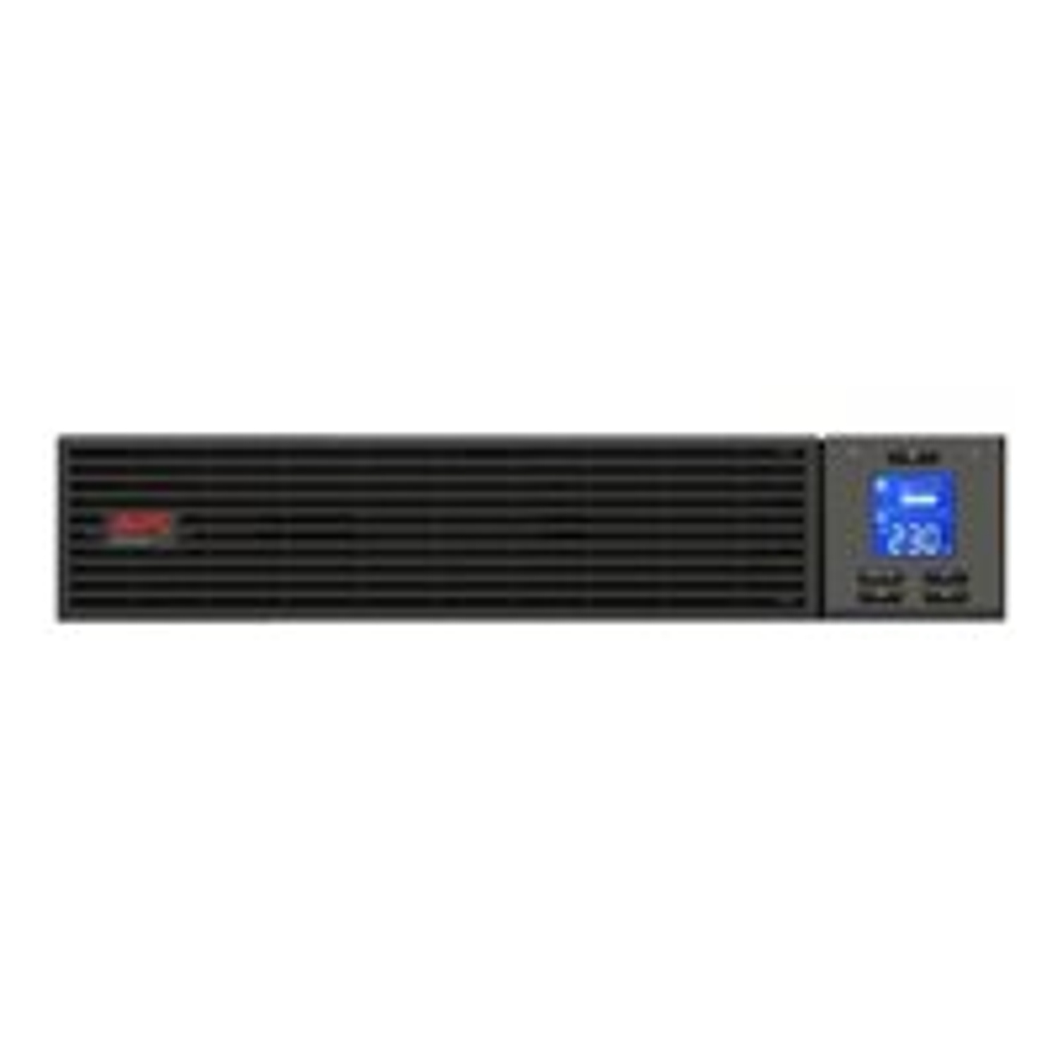 APC Easy UPS SRV SRV1KRIRK - UPS (montaje en bastidor) - CA 220/230/240 V - 800 vatios - 1000 VA 9 Ah - RS-232, USB - conectores de salida: 3 - 2U - 19