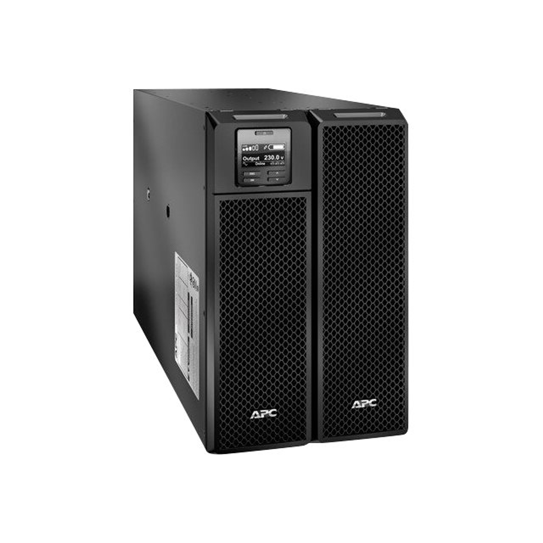 APC Smart-UPS SRT 10000VA - UPS (montaje en rack / externo) - CA 230 V - 10 kW - 10000 VA - Ethernet 10/100, USB - conectores de salida: 14 - 6U - negro