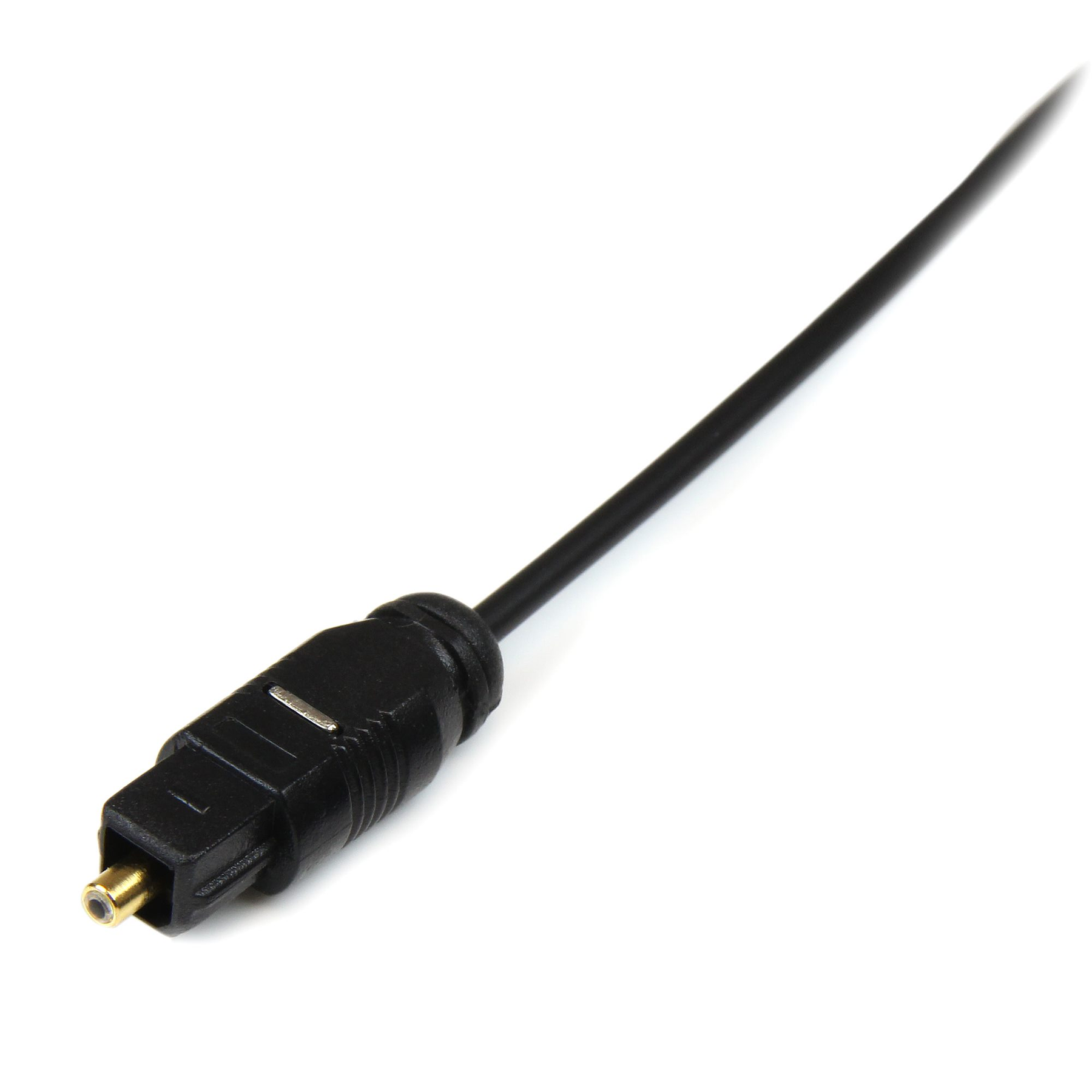 StarTech Cable 3m TosLink® Audio Digital Óptico SPDIF Delgado Negro