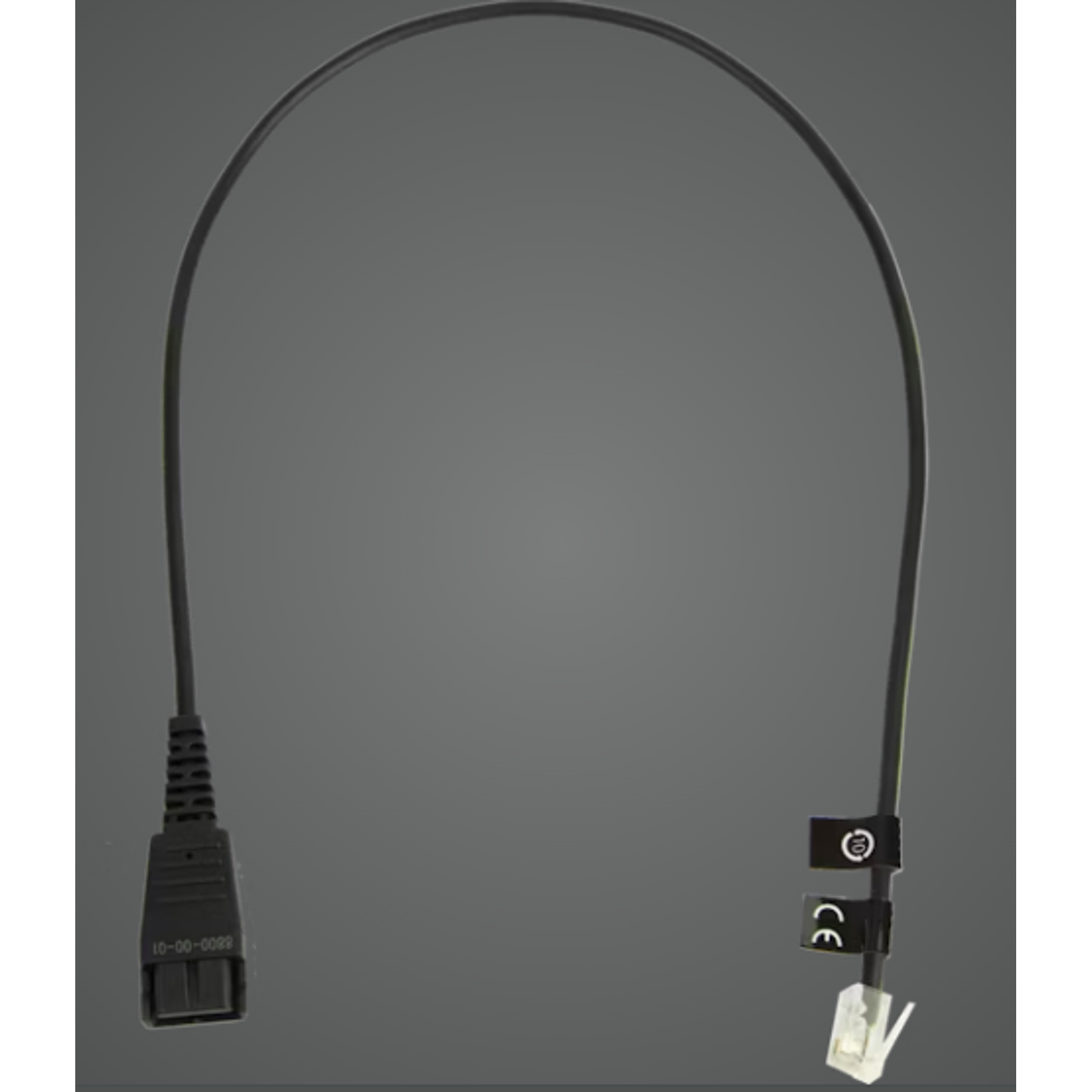 Jabra Cable Adaptador QD a Modular RJ Negro