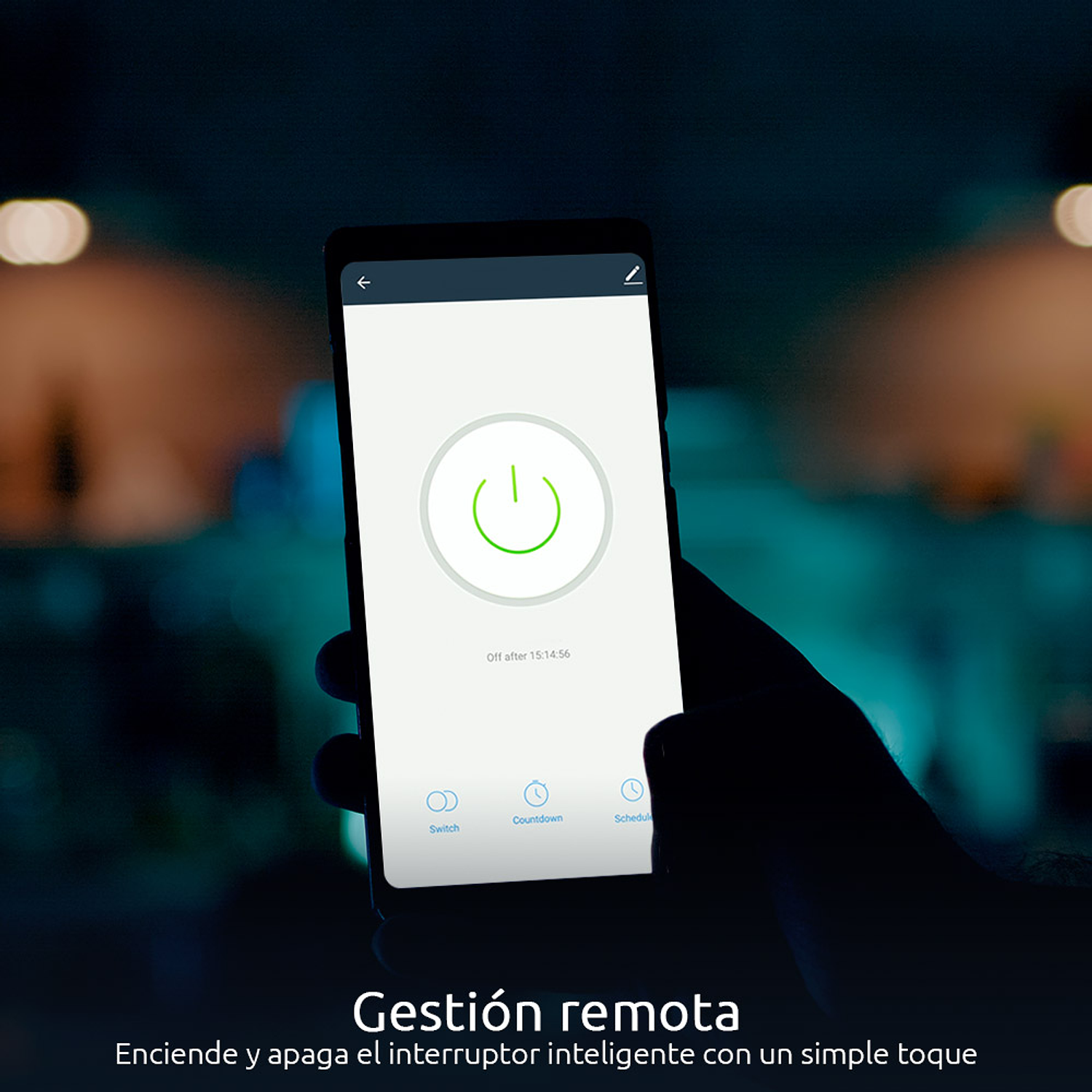 Nexxt Solutions Connectivity Enchufe Pared Atenuador Luz Inteligente  2