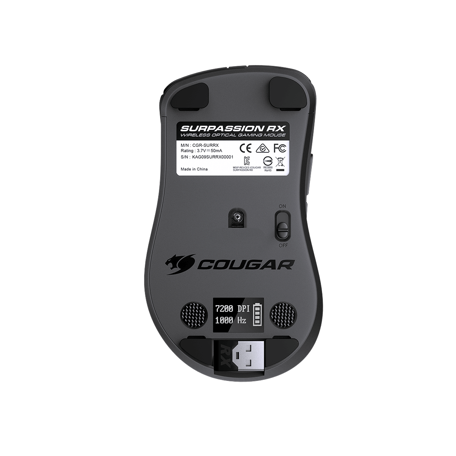 Cougar Mouse GamerSurpassion RX Inalámbrico 2