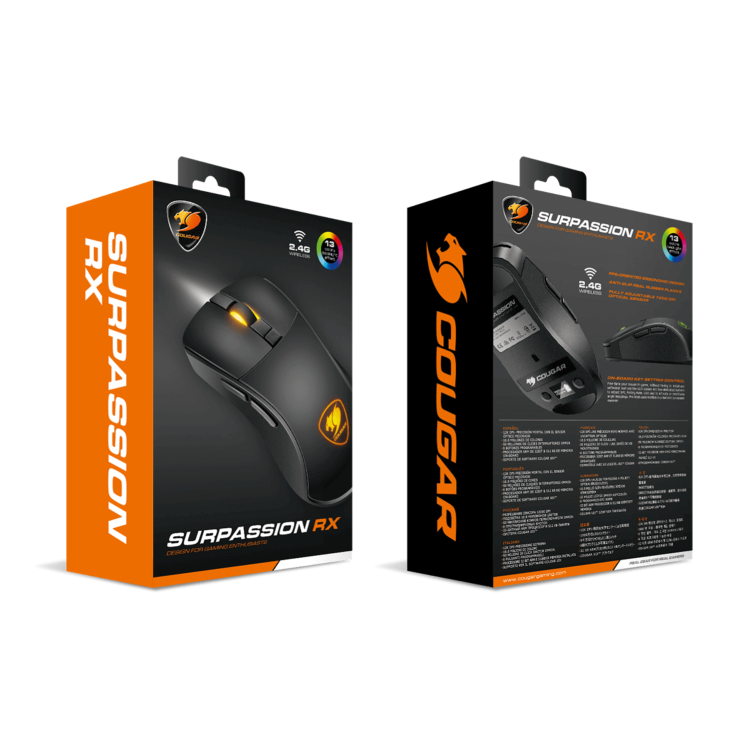 Cougar Mouse GamerSurpassion RX Inalámbrico 10