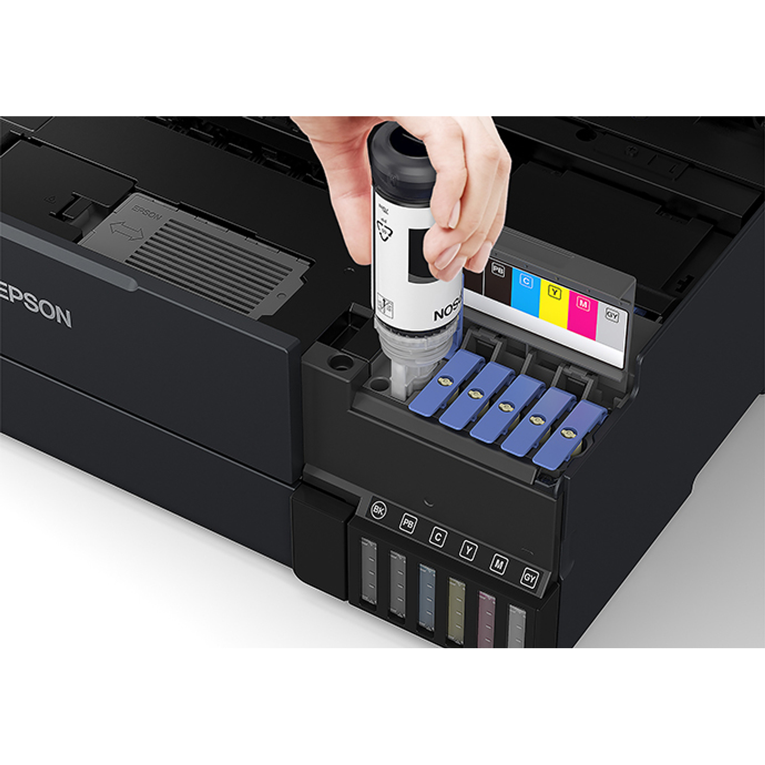 Epson L8180, Impresora Multifuncional, Fotográfica, Ecotank, Tinta Color, 32 ppm, 1440dpi, Wi-Fi, Ethernet, USB 3