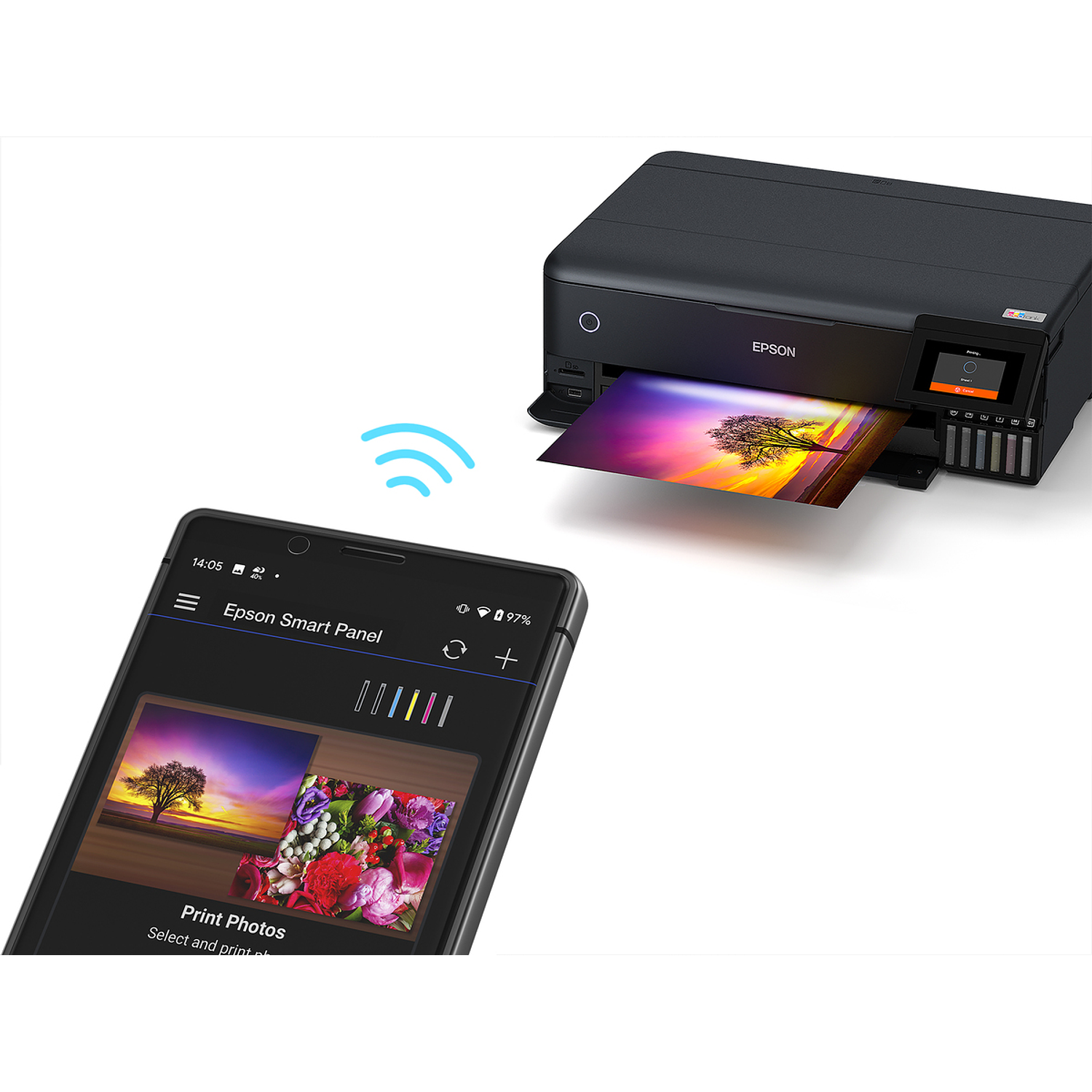 Epson L8180, Impresora Multifuncional, Fotográfica, Ecotank, Tinta Color, 32 ppm, 1440dpi, Wi-Fi, Ethernet, USB 7