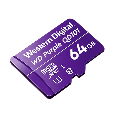 Western Digital Purple SC QD101 Tarjeta de Memoria Flash 64 GB
