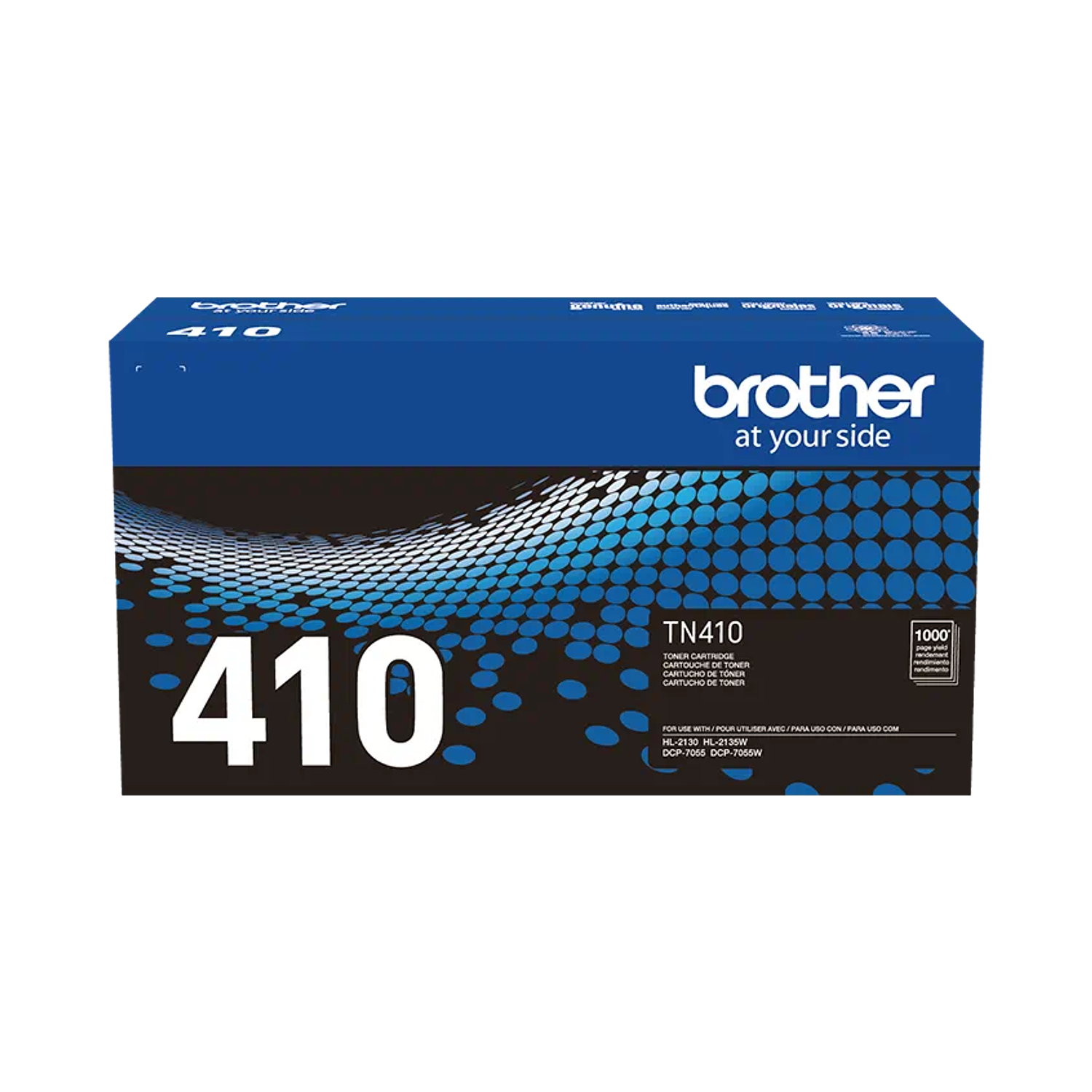 Brother TN410 Tóner Color Negro Rendimiento 1.000 Páginas 1