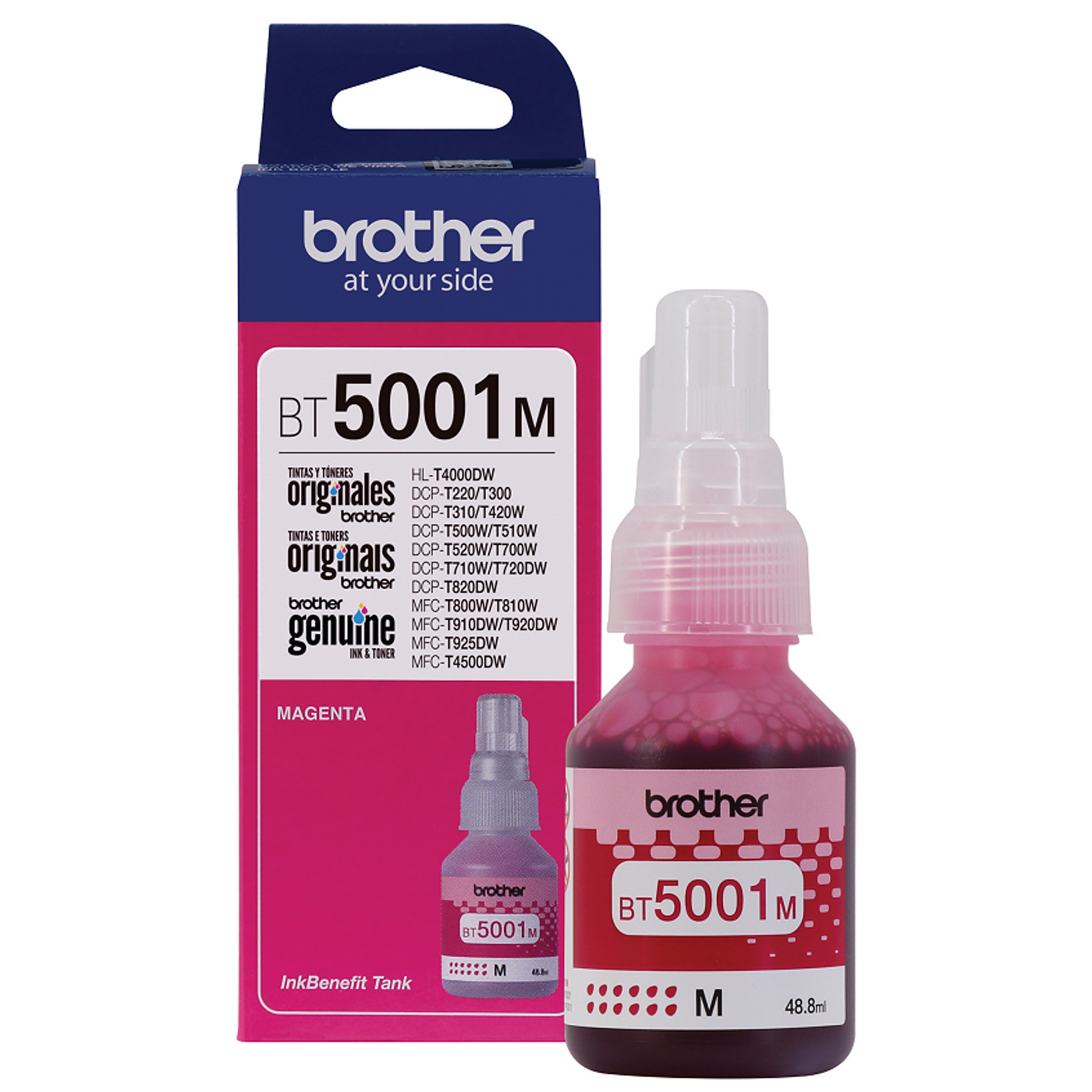 Brother BT5001M Botella Tinta Magenta