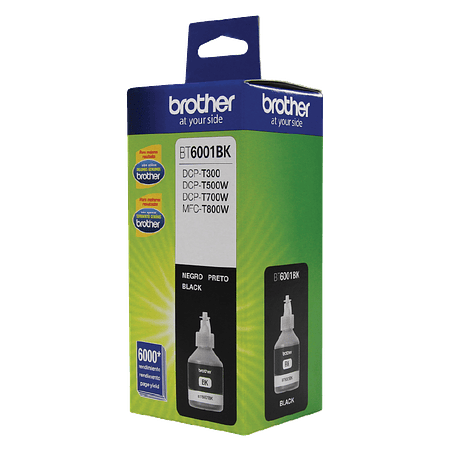 Brother BT6001BK Botella Tinta Negro 6000 Paginas