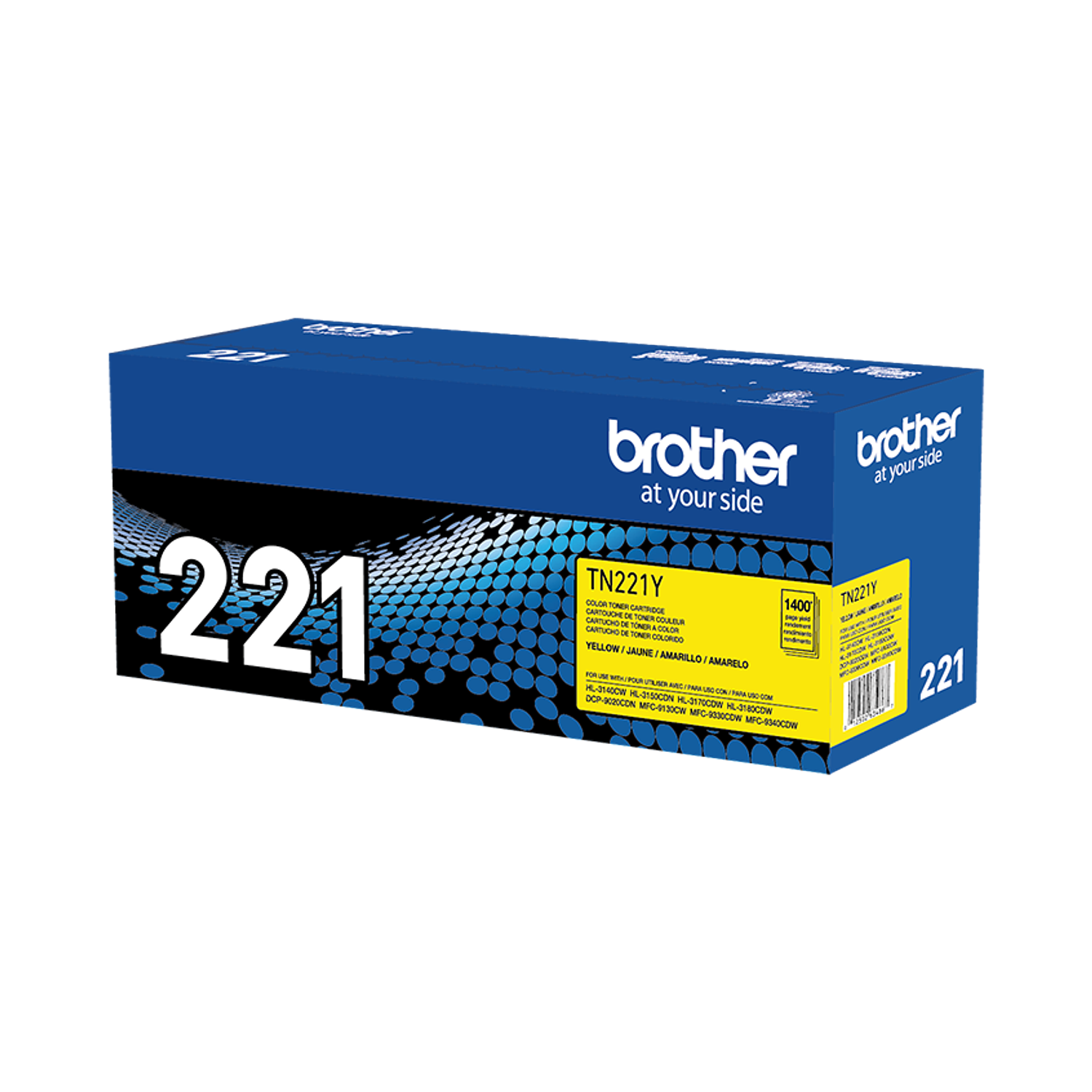 Brother TN221Y Toner Color Amarillo 1400 Páginas 3
