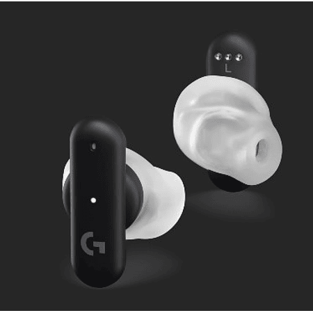 Logitech G Fits Wireless Earphones Sumérgete en un Estilo Premium Color Negro