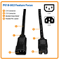 Tripplite Cable de Alimentación C14 a C15 Negro - Miniatura 7