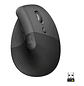 Logitech Lift Vertical Ergonomic Mouse Ergonómico Inalámbrico Color Negro - Miniatura 1