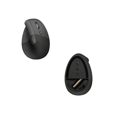 Logitech Lift Vertical Ergonomic Mouse Ergonómico Inalámbrico Color Negro