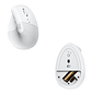 Logitech Lift Vertical Ergonomic Mouse Ergonómico Inalámbrico Color Blanco - Miniatura 3