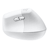 Logitech Lift Vertical Ergonomic Mouse Ergonómico Inalámbrico Color Blanco
