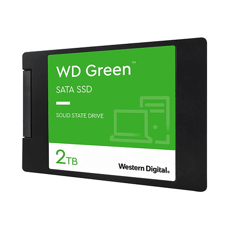 WD Green SSD 2 TB Interno 2.5 Pulgadas SATA 6Gb/s