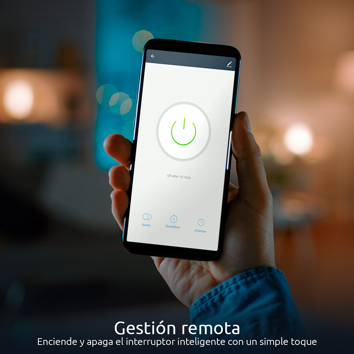 Nexxt Solutions Interruptor inteligente Monopolar Conexión Wi-Fi 3