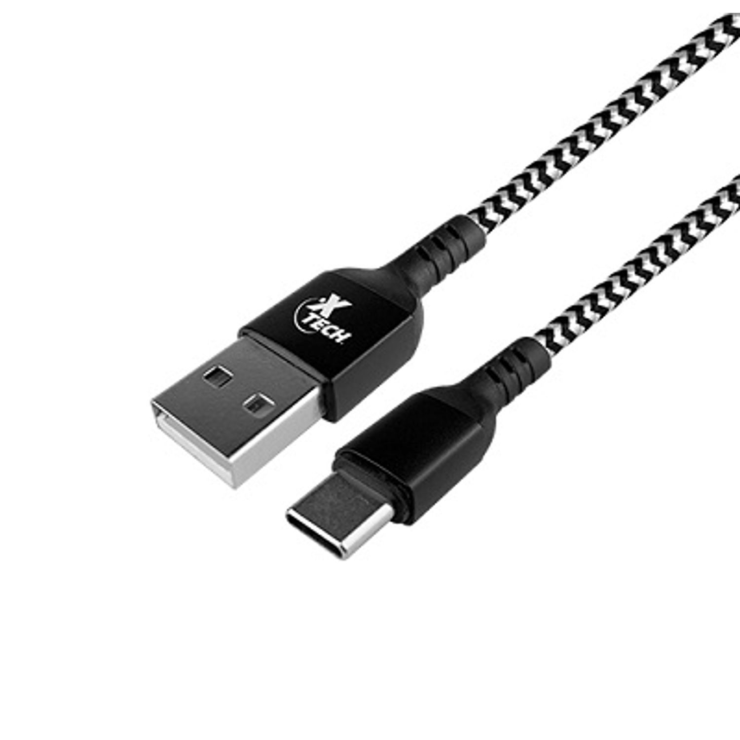 Xtech Cable Trenzado Tipo C a USB 2.0 Resistente Para Tus Dispositivos
