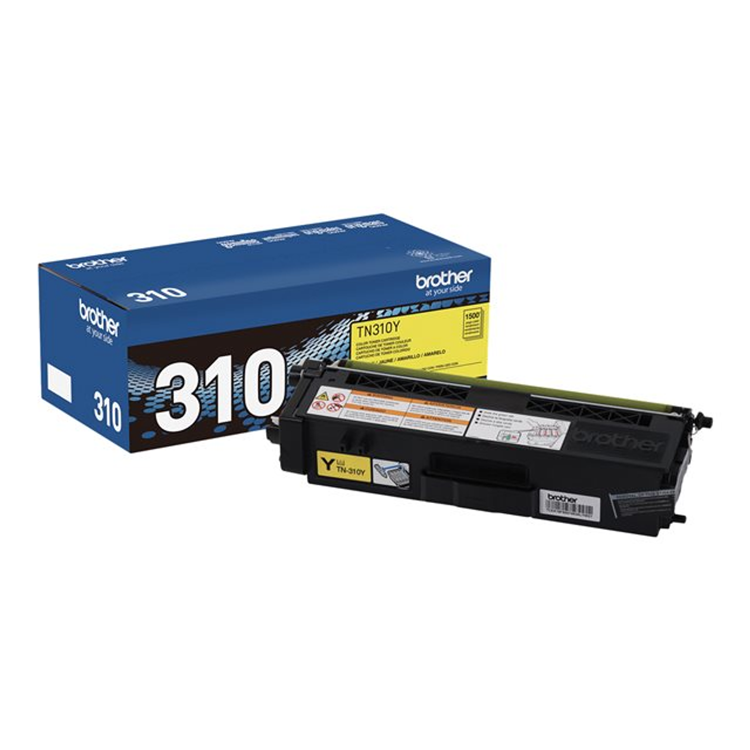 Brother TN310Y Tóner Color Amarillo Rendimiento 1.500 Páginas 2