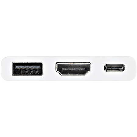 StarTech.com Adaptador Multipuertos USB-C con HDMI  Puerto USB 3.0 PD de 60W Blanco
