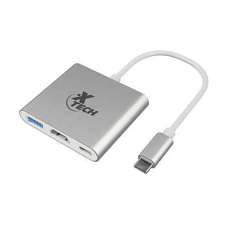 Xtech Adaptador multipuerto USB Tipo C Conectividad para todo