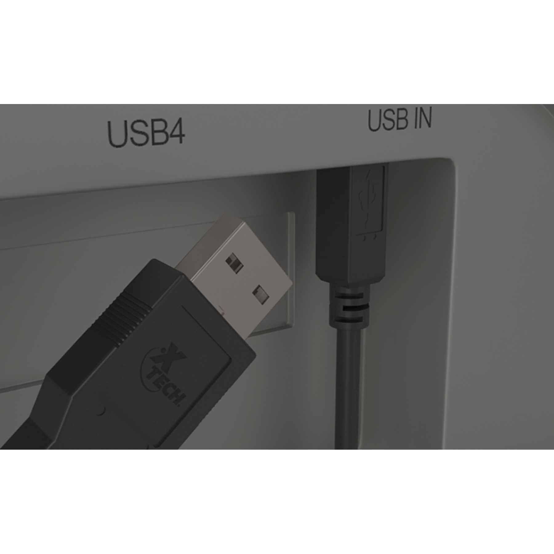 Xtech Cable USB 2.0 A-macho a B-macho 3 Metros
