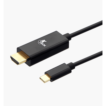 Xtech Cable con Conector USB Tipo-C Macho a HDMI Macho 1.8 Metros