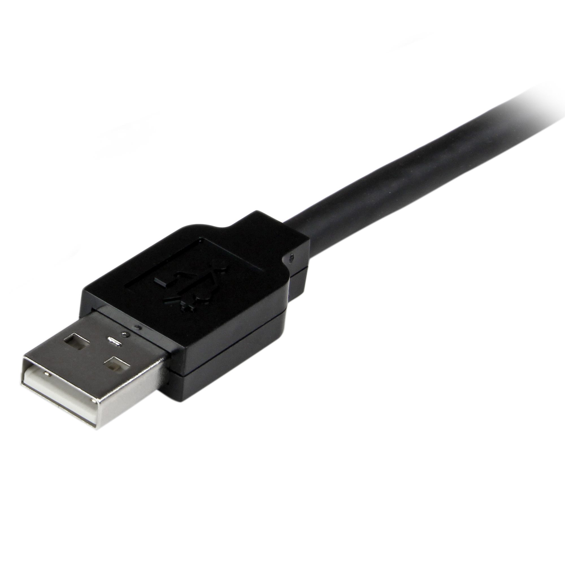 StarTech Cable 15 Metros Extensión Alargador USB 2.0 Activo Amplificado Macho a Hembra