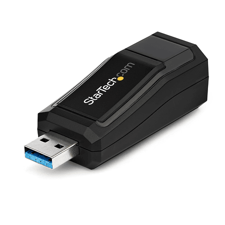 StarTech Adaptador Tarjeta de Red Externa NIC USB 3.0 a 1 Puerto Gigabit Ethernet 1Gbps RJ45 USB A Sin Dongle