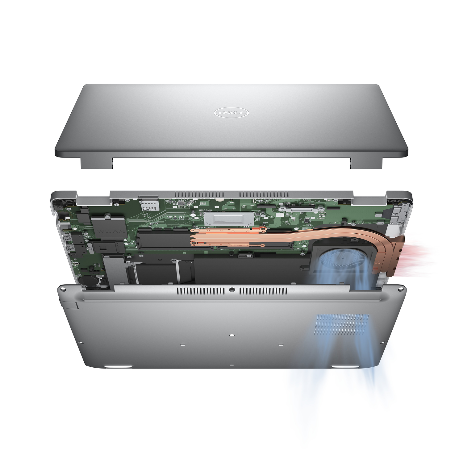  Dell Notebook Latitude 5430, i5-1235U, Ram 8GB, SSD 256GB, LED 14 pulgadas FHD, W10 Pro 12