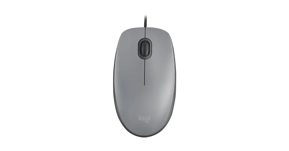 Logitech M110 SILENT Mouse, Tamaño Normal, Confortable, Wire