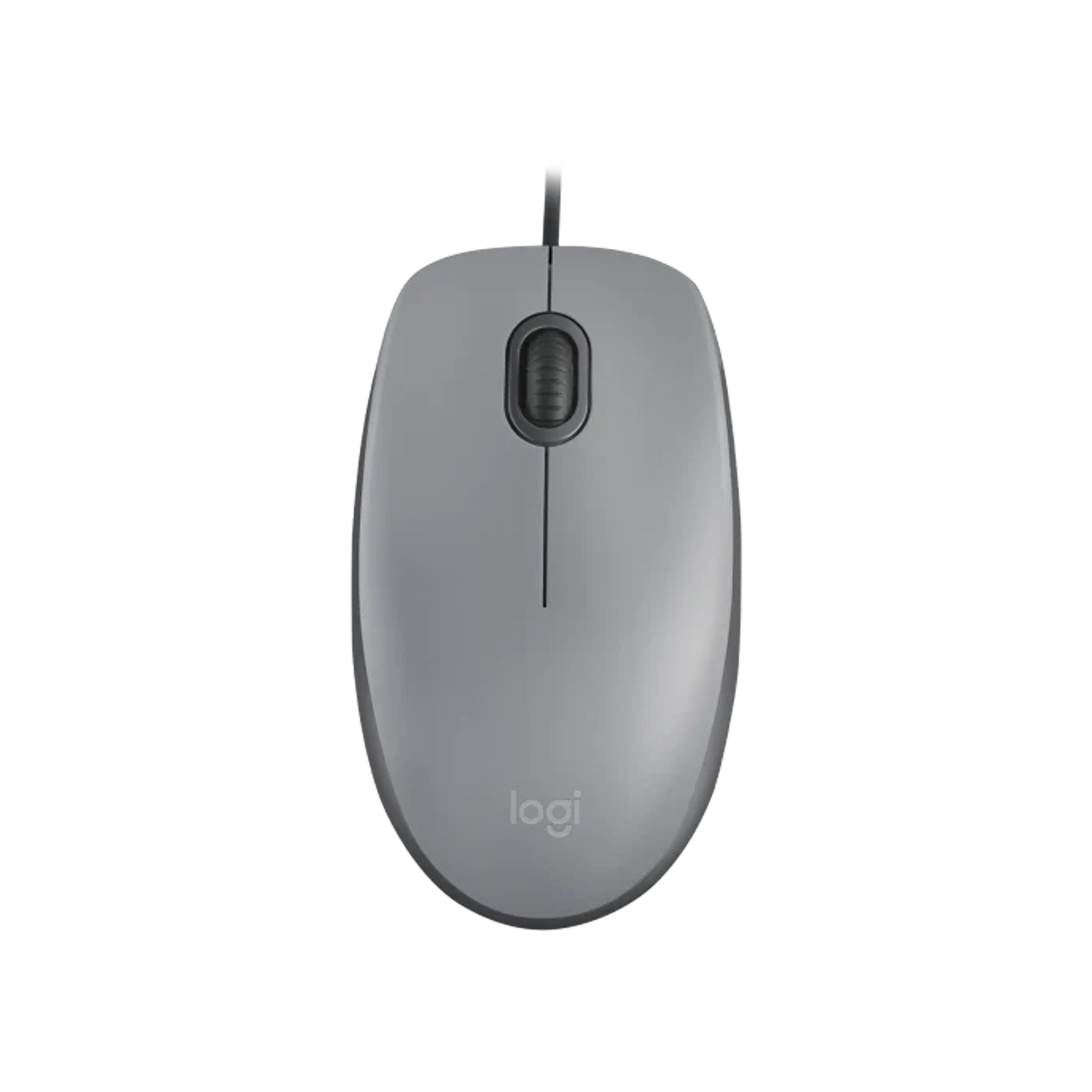 Logitech Mouse Con Cable M110 Silent Color Gris