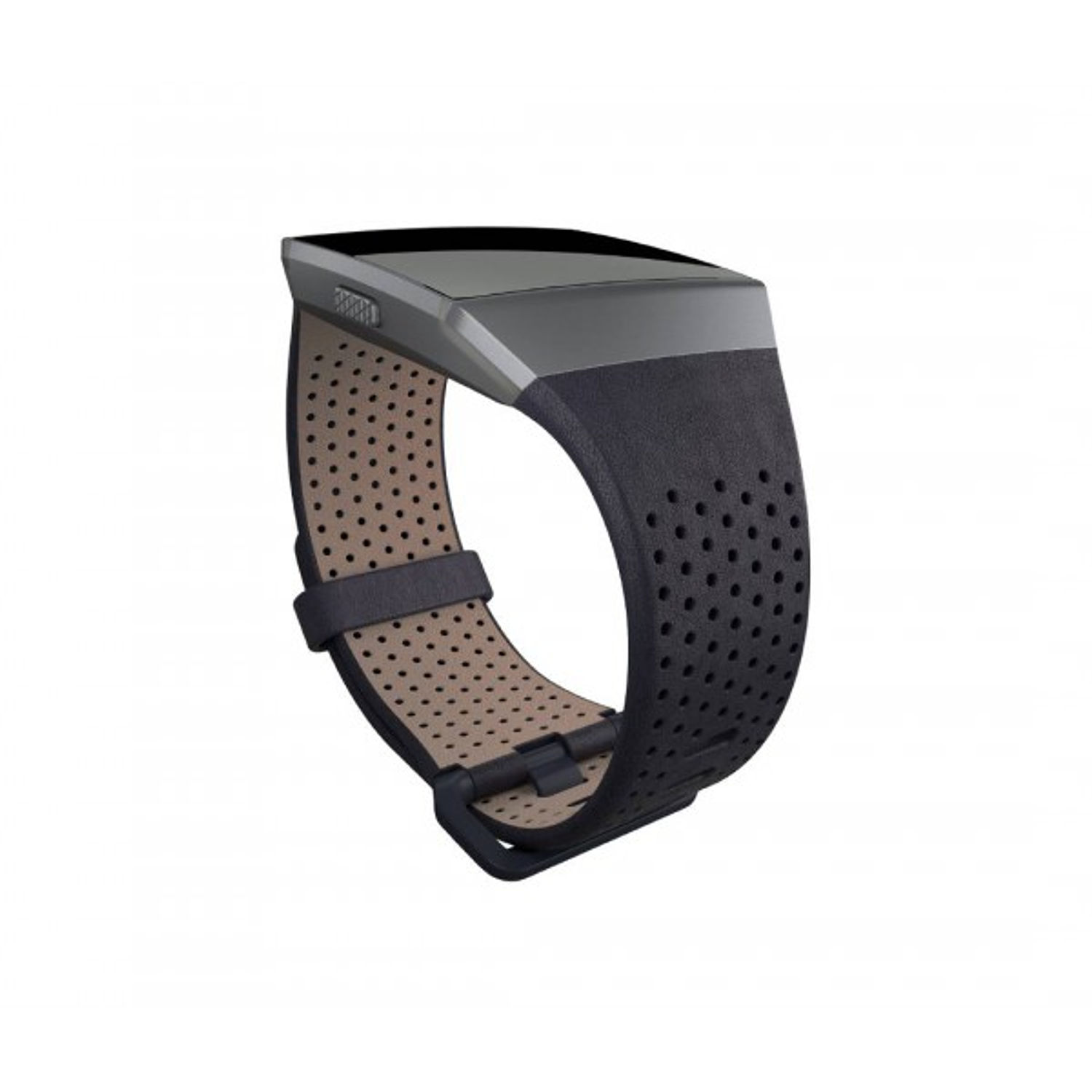 Fitbit  Pulsera de Cuero Perforated Leather Band for Ionic Watch  4