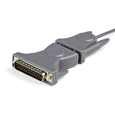 StarTech Cable Adaptador de 0,9m USB a Serial Serial DB9 DB25 RS232