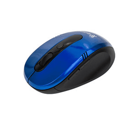 Klip Xtreme Mouse Inalámbrico Vector, 6 Botones, 2.4GHz, Receptor Wireless, Blue