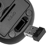 Klip Xtreme Mouse Inalámbrico  Klever, 6 Botones, Receptor Wireless, Red