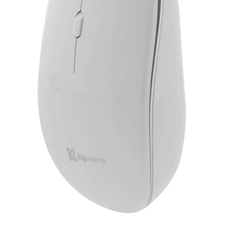 Klip Xtreme Mouse Inalámbrico 2.4GHz, 1600DPI, 4 Botones, Blanco
